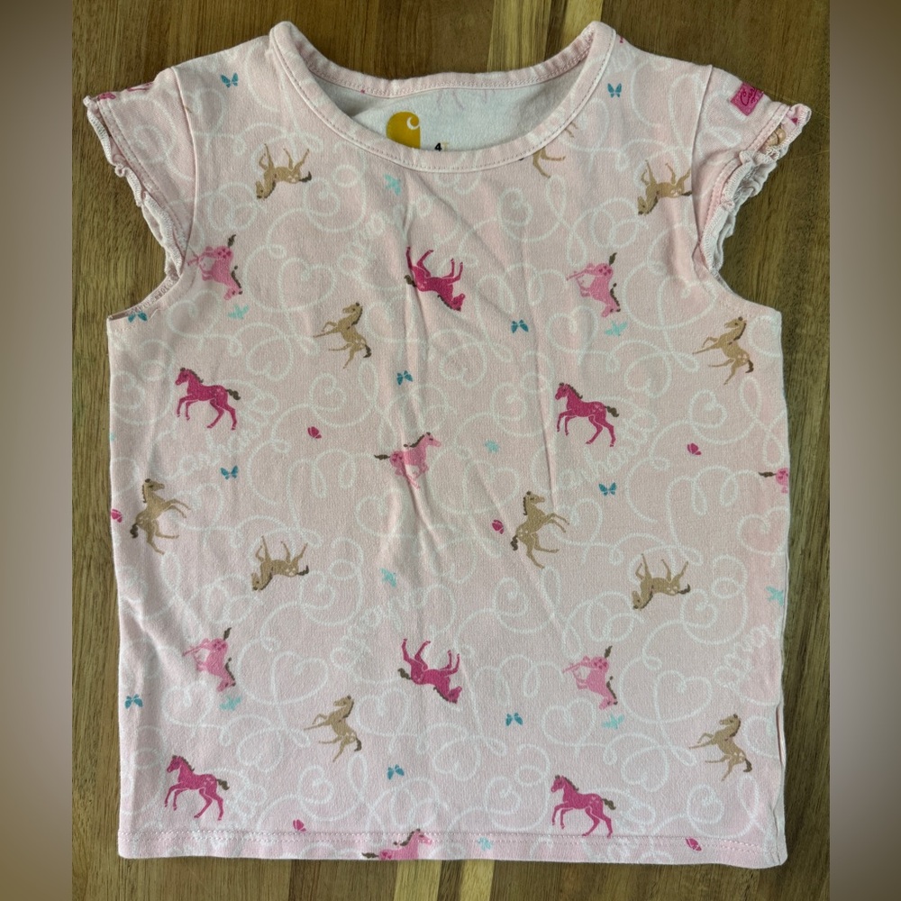Carhartt Ruffle Horse Tee